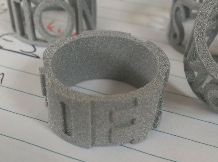 Schrodingers Ring Size 12 3d printed 