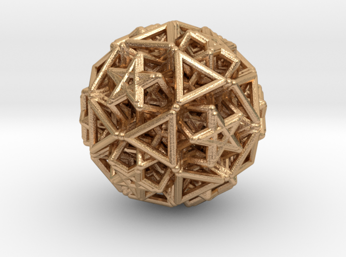 Hedron star Family Version 2 3d printed