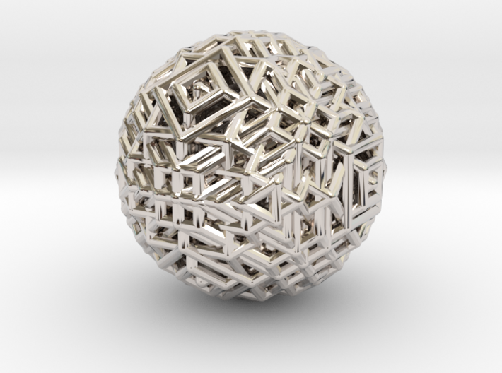 Cube to octahedron transition Version 1  3d printed