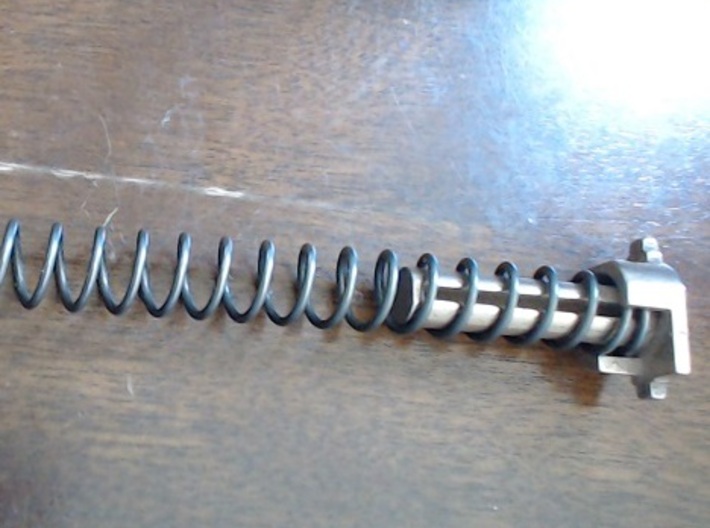 AEP pistol spring guide - for strong springs 3d printed with eagle6 spring