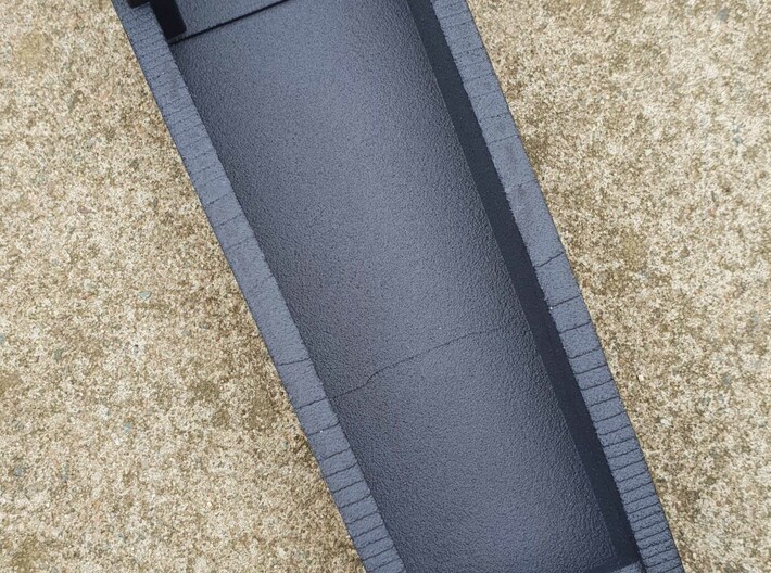 Airsoft L119A2 buttpad for Clone PTR stock 3d printed 
