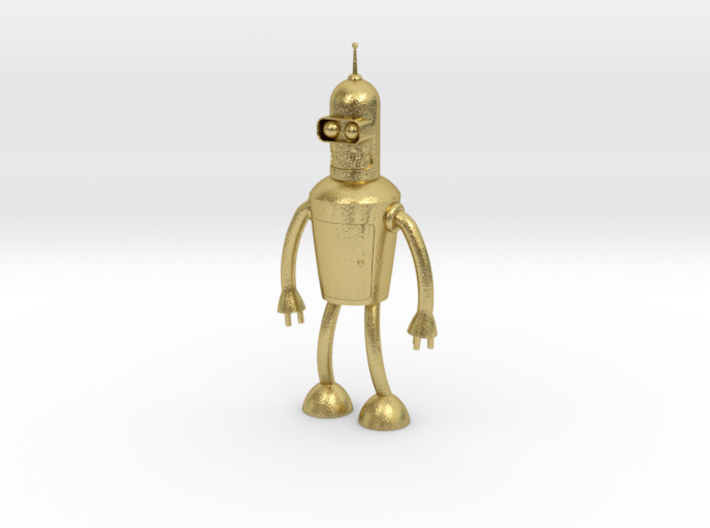Futurama Bender Figure 3d printed