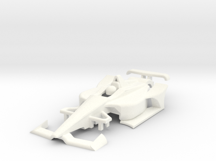 HO 2018 Oval Indy Car 3d printed 