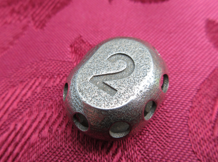 Two-sided 'pepperpot' die 3d printed