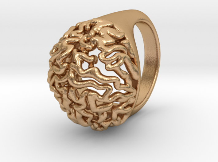 Brain Ring 3d printed