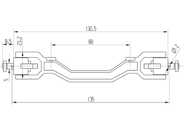 front-axle-assy 3d printed 