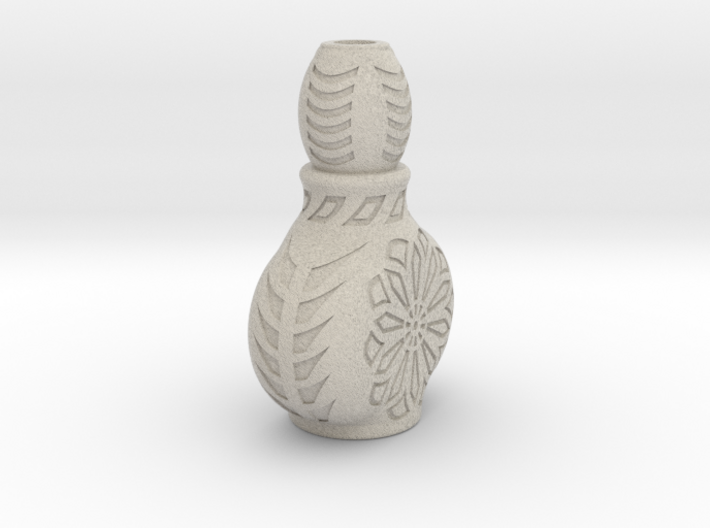Sandstone Table Flower Pot2 3d printed