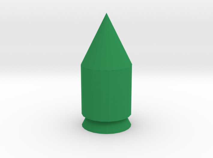 Small rocket 3d printed