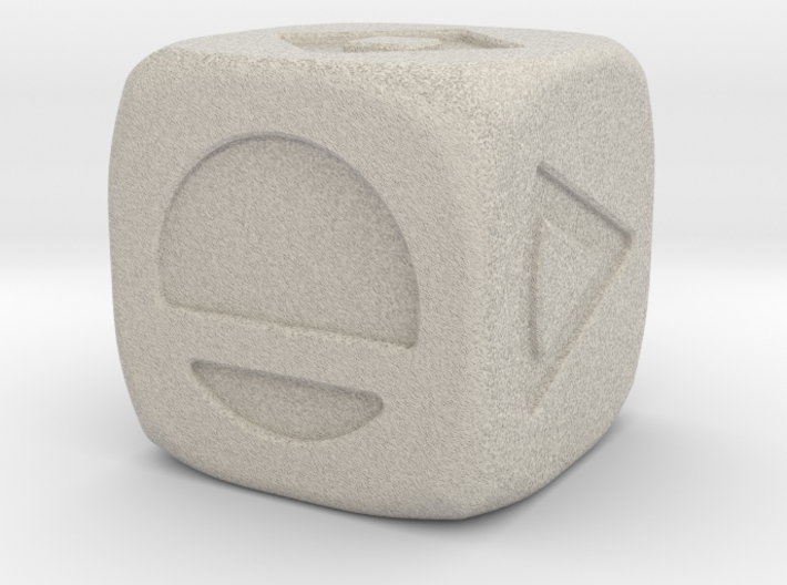 Star wars Sabacc Solo Dice Small 16mm 3d printed