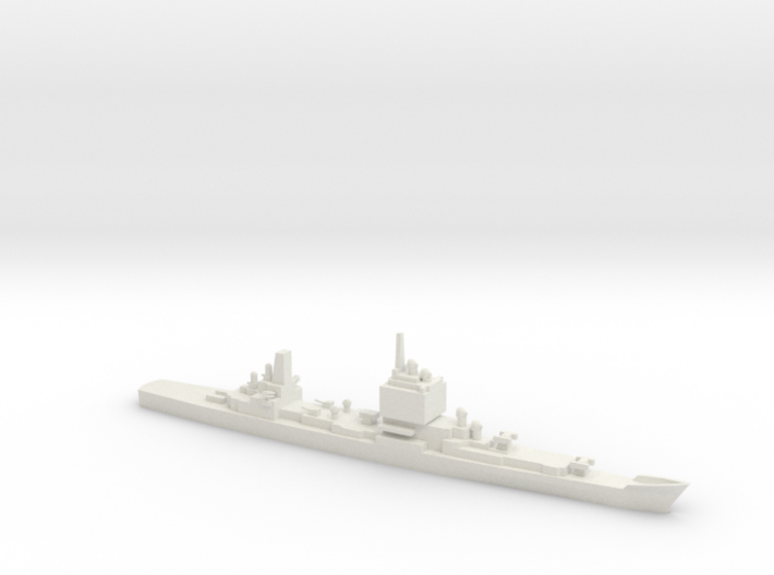 USS Long Beach, Final Layout, 1/1250 3d printed
