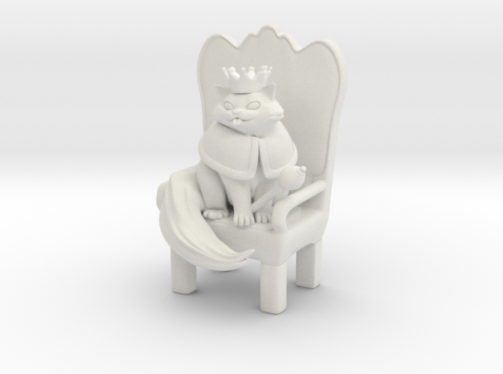 Cat Lord 3d printed 