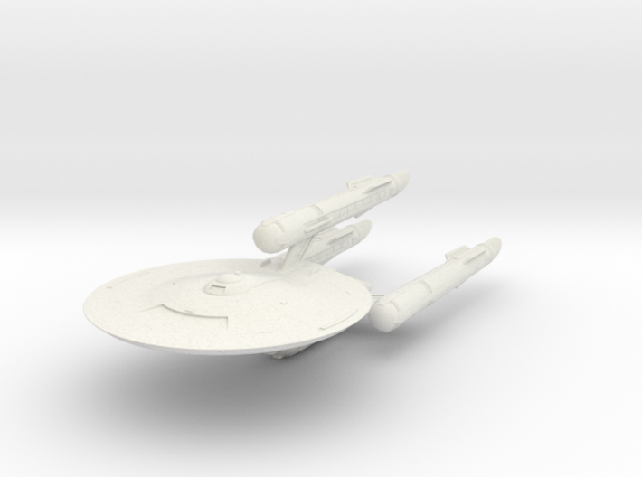 Discovery time line USS Dreadnought 4.6&quot; 3d printed