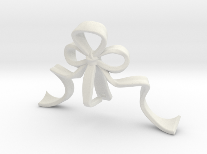 Ribbon (For Elaborate Lozenge w/ Eyelet) 3d printed