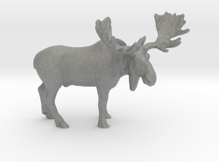 O Scale Moose 3d printed This is a render not a picture