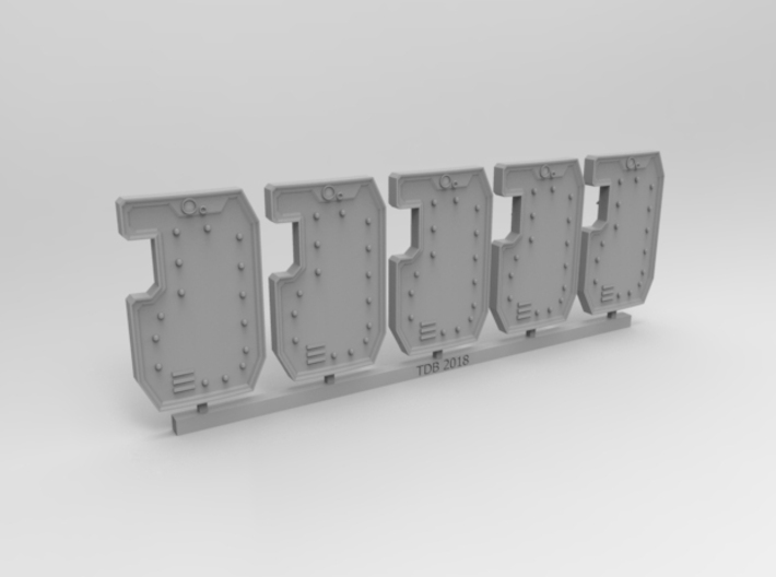 Boarding Shield V4 X5 3d printed