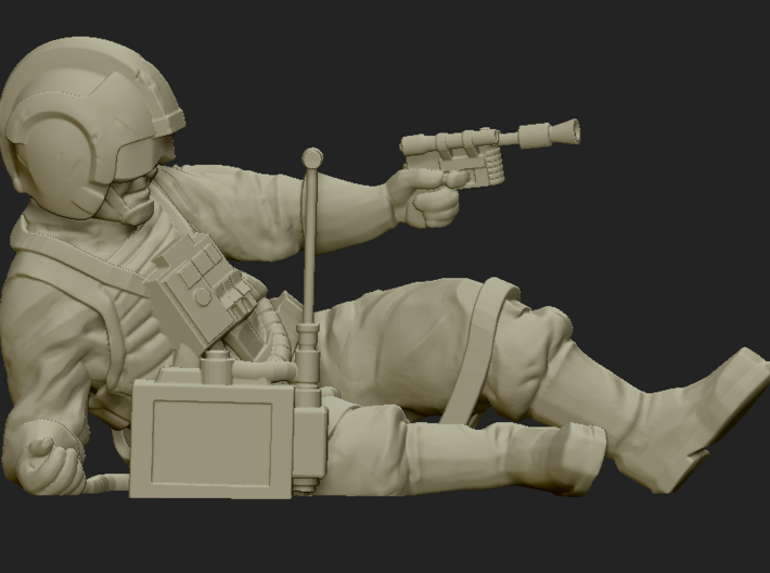 Downed Pilot Objective 3d printed