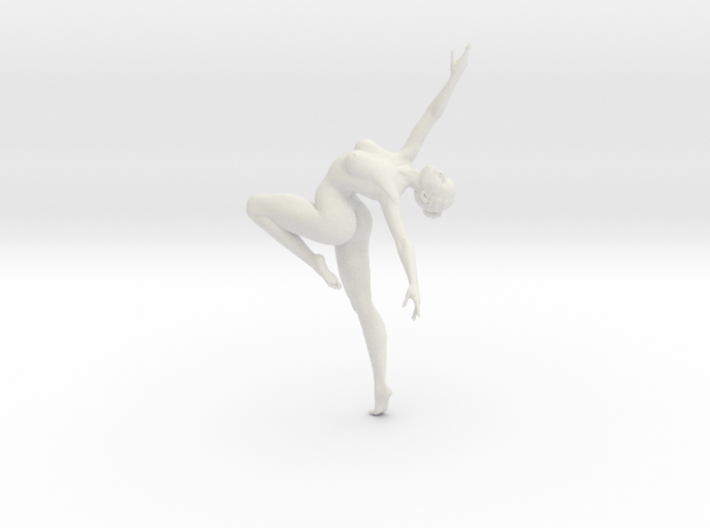 Scale 1:6 Nude ballet dancer poses 001 3d printed