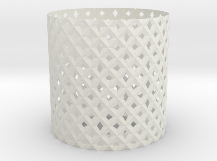 Twisted Lamp Shade 3d printed