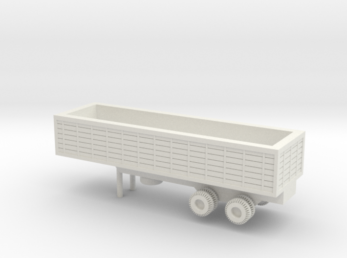1/87 Scale M127 Trailer 3d printed