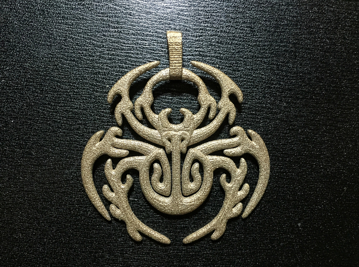 SpiderPendant 3d printed