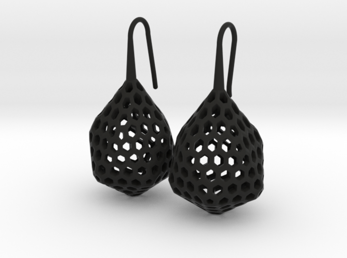 STRUCTURA Stylized, Earrings. 3d printed