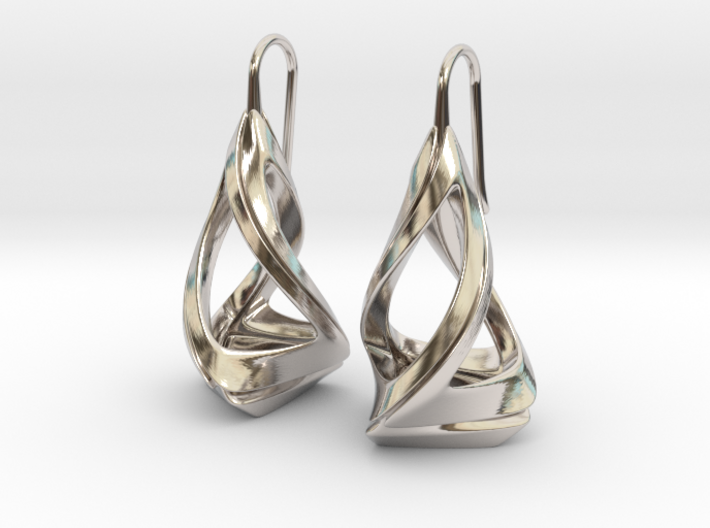 Trianon T.1, Earrings 3d printed