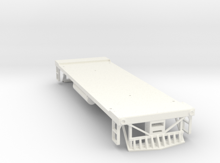 O Scale 35 Ton GE Boxcab Frame (Kitbasher's) 3d printed