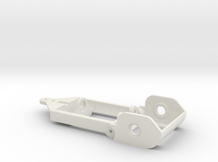 motor holder 3 &quot;Back to '60&quot; 1/24 slotcar chassis 3d printed