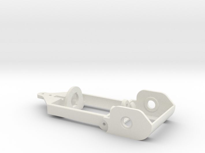 motor holder 5 &quot;Back to '60&quot; 1/24 slotcar chassis 3d printed