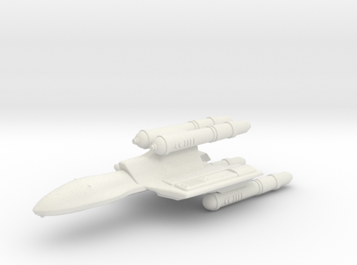 3125 Scale Romulan FastHawk-K Fast Heavy Cruiser 3d printed