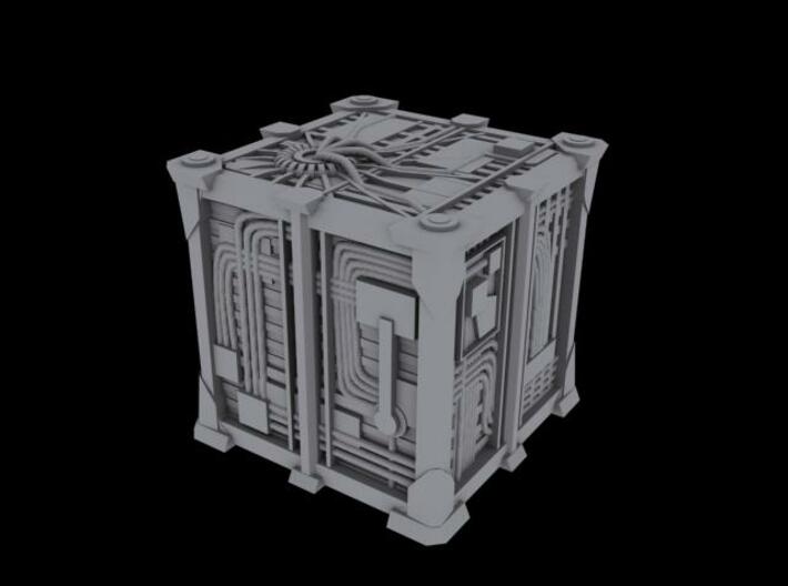 Cyborg Scout Cube V2 1/2500 Scale 3d printed