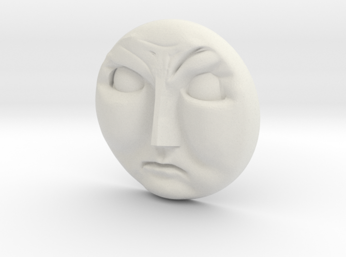 Gordon Face [H0/00] - Angry 3d printed