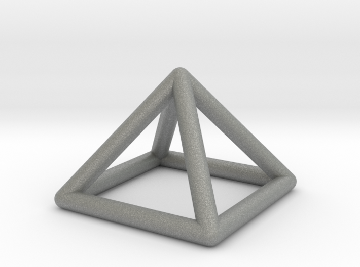 0719 J01 Square Pyramid E (a=1cm) #1 3d printed
