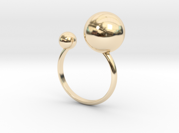 Planets Ring 3d printed