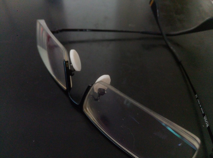 Nose pad for glasses 3d printed 