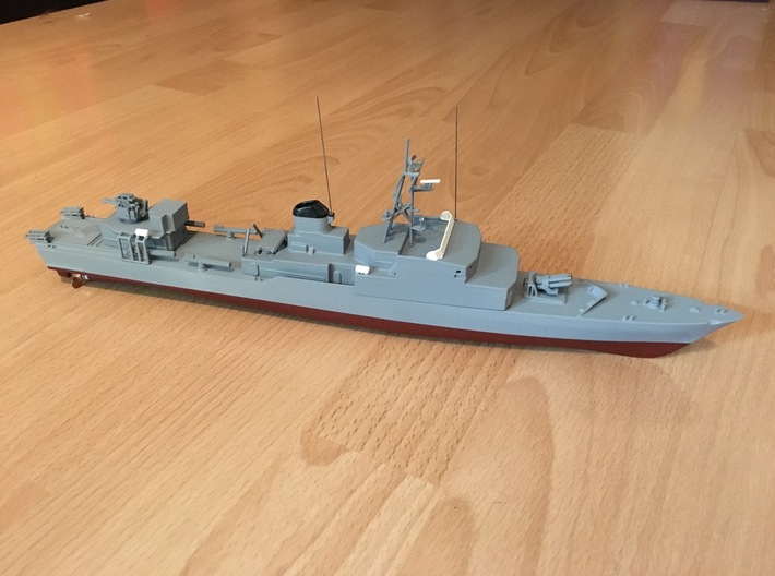 Najade, Superstructure (1:200, RC) 3d printed assembled model of Najade