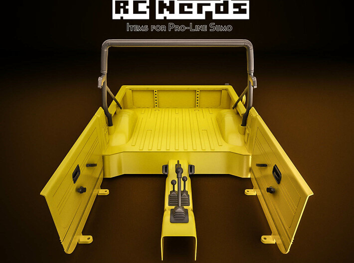 RCN160 Interior door elements for Sumo (Suzuki) 3d printed 