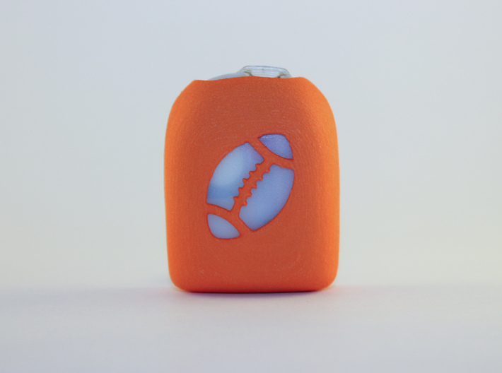 Football 1 - Omnipod Pod Cover 3d printed