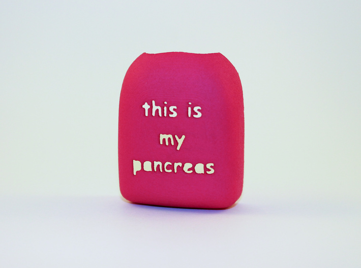 This is my pancreas - Omnipod Pod Cover 3d printed 
