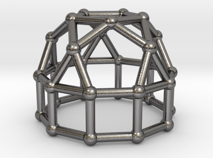 0777 J21 Elongated Pentagonal Rotunda (a=1cm) #2 3d printed