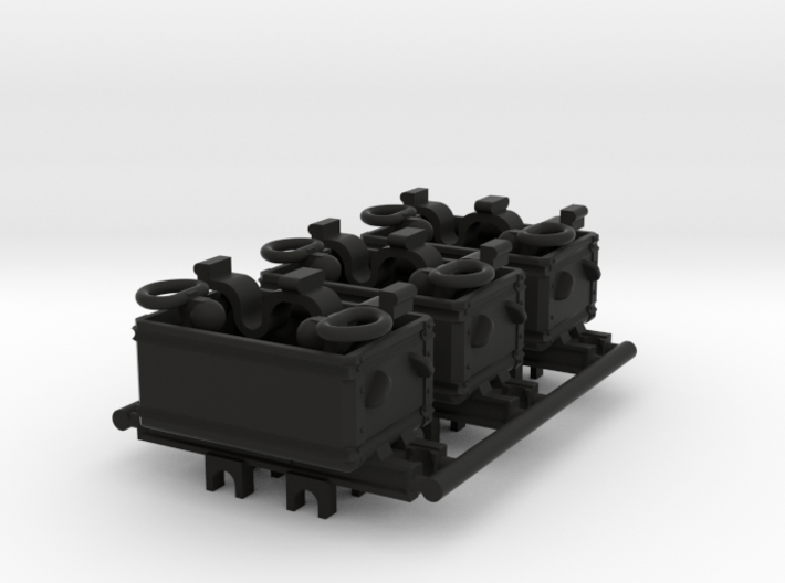 009 Metal Coal Tubs X 3 3d printed