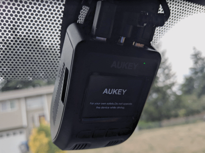 GoPro Clip to Aukey Dashcam Mount (KYGP5AY8L) by mykie