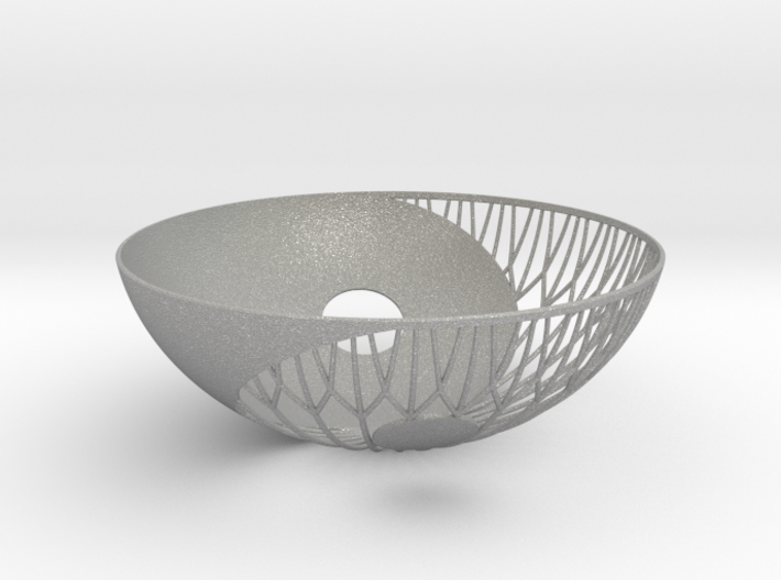 Yin Yang Bowl 3d printed