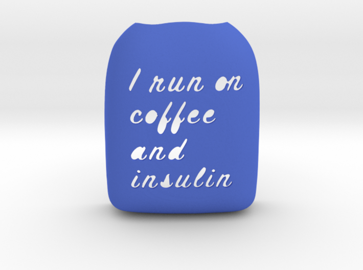 Coffee and Insulin - Omnipod Pod Cover 3d printed 