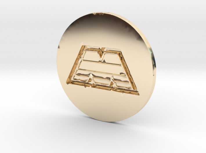 M-Tron coin 3d printed