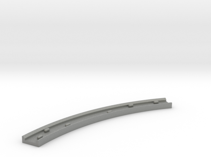 Motorway 4 Curve (B) with cars 1:1000 scale 3d printed