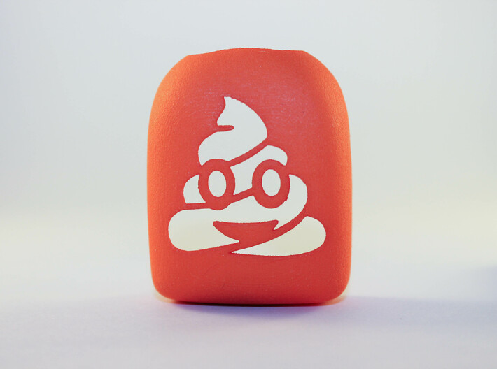 Poop Emoji - Omnipod Pod Cover 3d printed 
