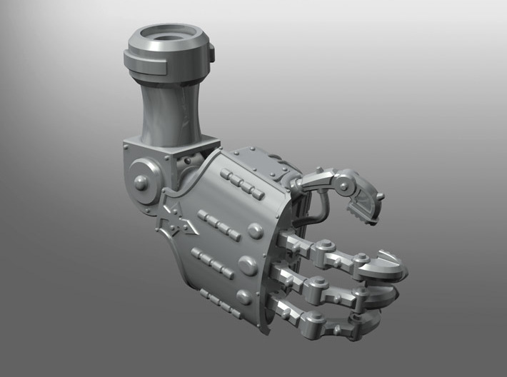 Squire-Engine Energy Gauntlet 3d printed