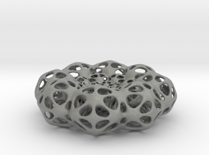Sensory Knot 3d printed Gray Professional Plastic