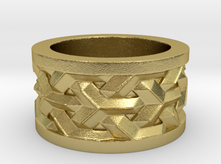 woven ring 3d printed